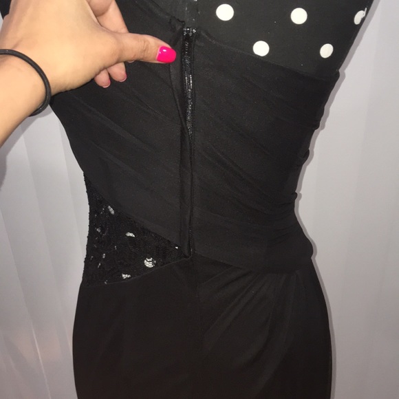 SOLD!!! David’s bridal black dress - Picture 13 of 15